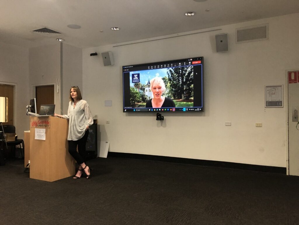 Photograph of presentation at Insight APAC conference